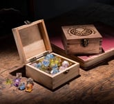 Square Dice Box: Call of Cthulhu (Red Mahogny)