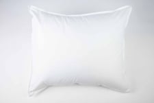 Scandinavian Bedding Örngott borstad percale Vit 50 x 60 Bomull