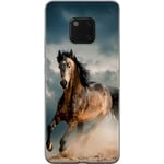 Huawei Mate 20 Pro Gennemsigtigt Telefoncover Springande Häst