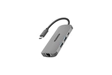 Sitecom USB-C vers Gigabit LAN Adaptateur - avec USB-C vers Power Delivery + 2 Ports USB 3.0