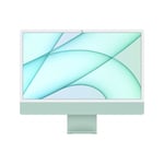 iMac 24 - Puce Apple M1 - RAM 8Go - Stockage 256Go - CPU 8 c?urs GPU 7 c?urs Clavier Pavé Numérique Touch ID - Vert - Neuf