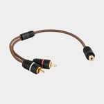Proson Arctic Subwooferkabel Y-splitt YF2M