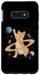 Coque pour Galaxy S10e Caturn Saturn Cat In Space Funny Kitten Cats Lovers Galaxy