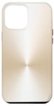 Coque pour iPhone 13 Pro Max Couleur beige simple minimaliste
