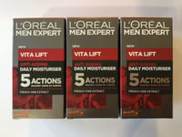 L'Oreal Men Expert Vita Lift Anti-Ageing Daily Moisturiser 3 x 50 ml