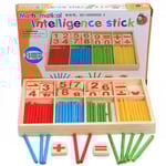 Trä Utbildning Lärande Hjälpmedel Nummer Matematik Räkna Spel Färgglad Räkna Käppar Barn Lärande Utbildning Leksaker
