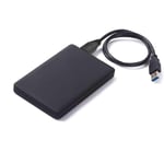 Boîtier HDD mince Portable 2.5 boîtier HDD disques durs Sata à USB boîtier HDD avec câble USB 2.0 support pour disque dur externe