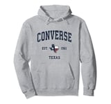 Converse Texas TX Vintage State Flag Sports Navy Design Pullover Hoodie