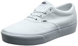 Vans Women's Doheny Platform Sneaker, White Canvas White 0rg, 6.5 UK