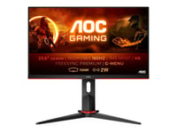AOC G2 C24G2AE/BK computer monitor 59.9 cm (23.6") 1920 x 1080 pixels Full HD LED Black, Red