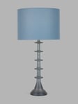 John Lewis Reflection Resin Table Lamp, Blue