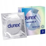 Durex Invisible kondomer för större intimitet, 3 st, tunna