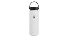 Bouteille hydro flask wide mouth with flex cap 591ml blanc