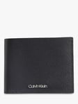 Calvin Klein Minimalism Bifold Leather Card Holder, Black