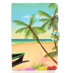 JIan Ying Case for Huawei MediaPad T5 10.1" Tablet Protector Cover Beach