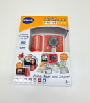 VTech KidiZoom PrintCam (Red), Digital Instant Camera for Children
