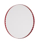 Arcs Mirror Round - Red