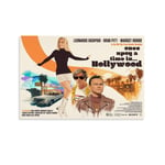 Once upon A Time in Hollywood 3 Vintage Classic Movie TV Poster Prints Canvas Pictures Paintings on Canvas Wall Art for Home Decor Framed Poster 20x30inch(50x75cm)