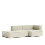 HAY - Mags Soft 2,5 Seater Combination 3 Right - Dark Grey Stitching - Cat.5 - Coda 2 100 - Soffor