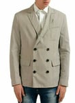 New Hugo Boss mens beige light summer jacket overcoat trench coat 40R Large £295