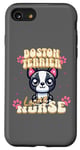 Coque pour iPhone SE (2020) / 7 / 8 Joli design kawaii pour l'infirmière « Boston Terrier Loving Nurse »