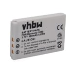 vhbw Batterie compatible avec Logitech Harmony 1100i Remote, 1100 Remote, 1000 Remote télécommande remote control (1300mAh, 3,7V, Li-ion)