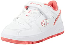 Champion Rebound 2.0 Low G Ps Sneakers, White Coral Ww006, 2 UK