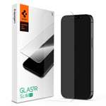 iPhone 12 / 12 Pro Spigen Glas.tr Slim HD Skjermbeskyttelse - Case Friendly - Gjennomsiktig