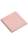 Stickad babyfilt - 100% merinoull ABACO - ROSA filt 75 x 100 cm