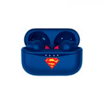 Superman Bluetooth Wireless TWS Earpods & Charging Case For iPhone Android NEW