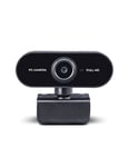 Midland W199 HD - USB Webcam with Microphone, for HD Videocalls, Skype, FaceTime, Hangouts, Zoom, Pc