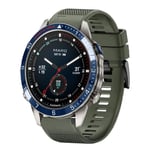 Garmin MARQ Captain Gen 2 Klockarmband i Silikon - Grön
