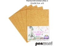 Polsirhurt Foam Eva Brokat Gold 2 21X29, 7 A5