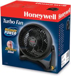 Honeywell Power Turbo Fan Floor Air Circulator Black HT900E Quiet Variable Tilt