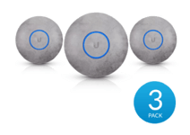 Ubiquiti Networks Upgradable Casing for nanoHD / U6 Lite / U6+, 3-pack - Betong/Concrete