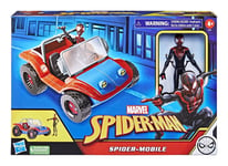 HASBRO MARVEL Spider-Man Spider-Mobile & Miles Morales Figure