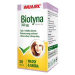 WALMARK Biotin 300µg kosttillskott 30 tabletter (P1)