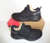 Skechers Ladies Black Slip On Comfort Womens Shoes Trainers Rrp £64 Size 7