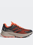 adidas Terrex Men's Soulstride Flow GORE-TEX Trail Running Shoes - Black, Black, Size 6, Men