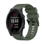 Garmin Forerunner 945 Klockarmband i silikon, 22mm - Grön