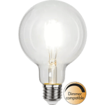 LED-Lampa E27 G95 Clear 470 Lumen -