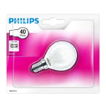 Philips 40w 240v E14 Light Bulb Ses P45 Oven Gls Incandescent Appliance Bulb