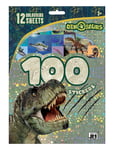 Dino 100 Stickers Hologram Toys Creativity Drawing & Crafts Craft Stickers Multi/patterned Sense