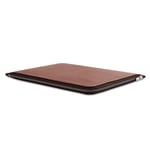 WOOLNUT Housse de Protection en Cuir avec Fermeture éclair pour MacBook Pro 13/14" - Cognac