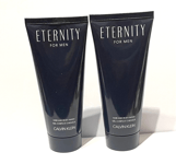 Calvin Klein CK Eternity Hair and Body Wash shower gel 100ml for Men x 2