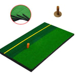 Golf Strike Mat, Launcher Golf Practice Mat, With Golf Ball And Golf Putter Mat, Match The Training Mat With Tee For Outdoor, Indoor, Garden