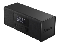 Hama DR1400 - DAB-radio - 2 x 3 Watt - svart