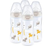 NUK First Choice NK10741106 Baby Bottles - 4 Pack, White