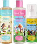 Childs Farm | Kids Hair Regime Bundle Strawberry & Organic Mint Shampoo 250ml &