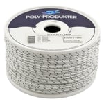 Poly-Produkter 2209282340 Startsnor rundflettet, 130 m Bruddstyrke: 360 kg (Ø 4 mm)